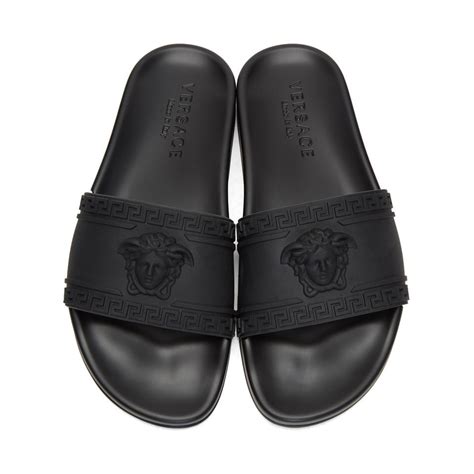 versace medusa slides men replica|versace medusa head sneakers.